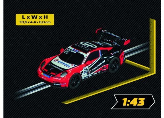 Carrera Go!!! Modelbouwpakket Auto - GO!!! Porsche 911 GT3 Cup (992) - Team GP-Elite - No.25 Plastic - 1:43 - Modelbouw