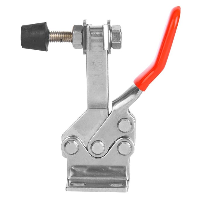 Snelspanner Horizontale Kniehevelklem SUS304 Lasmal Houdcapaciteit 280KG gray