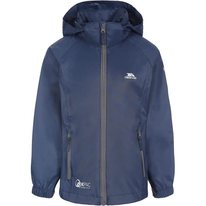 Waterdichte jas voor babymeisjes Trespass Qikpac X