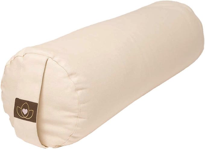 Yoga bolster eco sand rond - Lotus