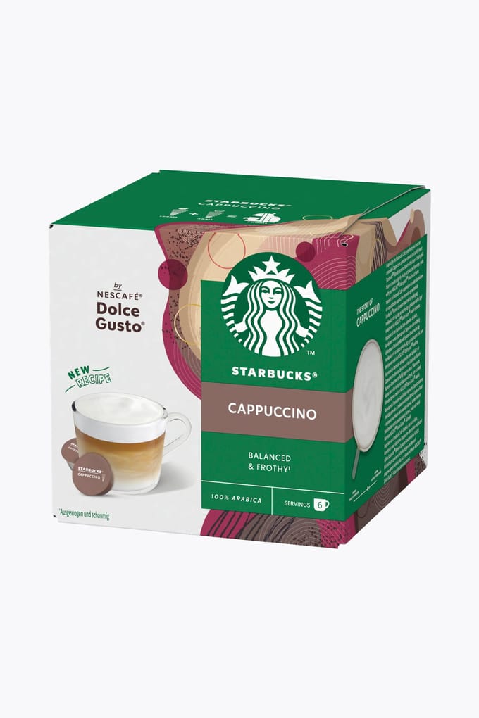 STARBUCKS® by NESCAFÉ® Dolce Gusto® Cappuccino 12 capsules