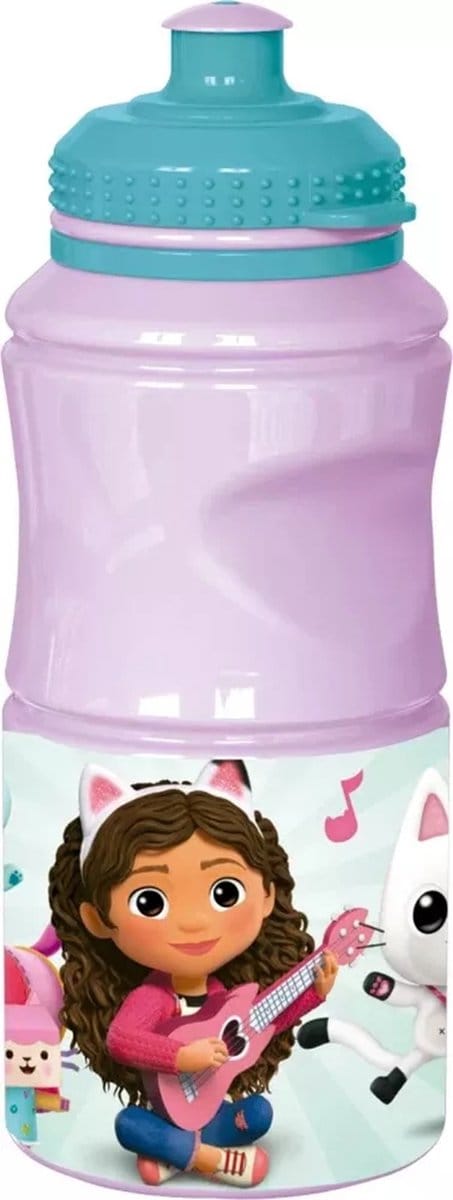 Gabby's Dollhouse kinderdrinkfles 380 ml - Bidon