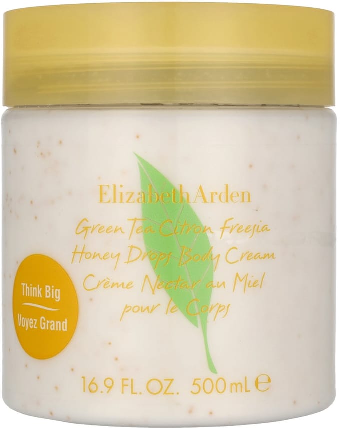Green Tea Lemon Freesia Body Cream With Honey Drops
