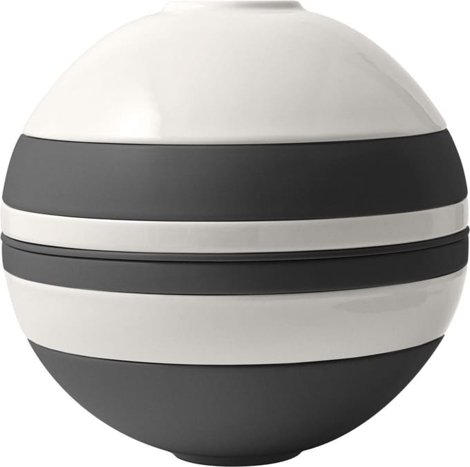 Villeroy & Boch - La Boule 7-delige Serviesset Zwart / Wit
