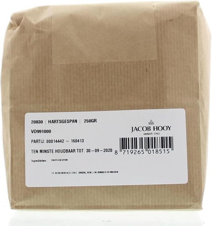 Jacob Hooy Hartsgespan Gesneden 250GR