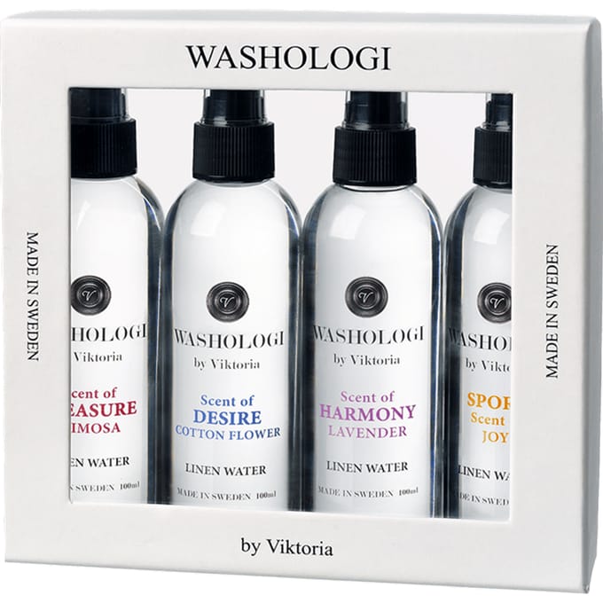 Washologi Linnen Water Geschenkdoos 4 x 100 ml