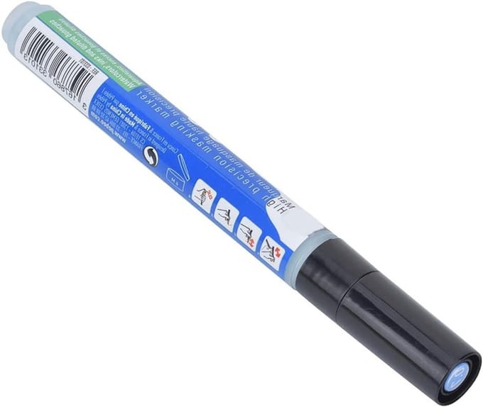 Maskeervloeistof Pen - Tekengom Marker - Gedetailleerd Tekenen - Navulbaar Ontwerp - 143 mm Lengte - Wit