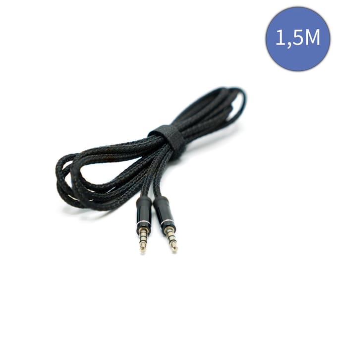 AUX Kabel 3.5mm - 3.5mm (Jack) - 1.5 meter
