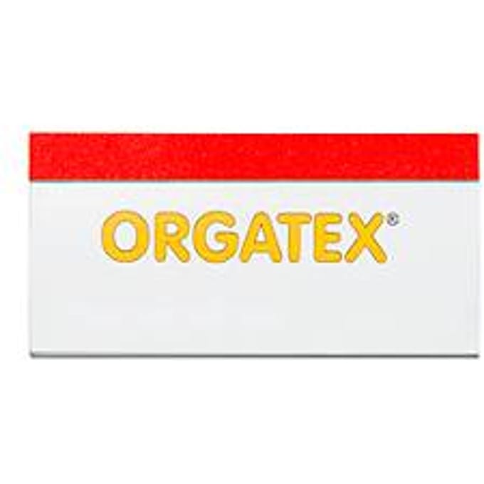 ORGATEX magneet-insteeketiket Color, 48 x 100 mm, rood, 100 st.