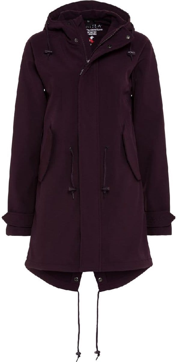 BMS Hafencity Coat Softshell Pro Pruim