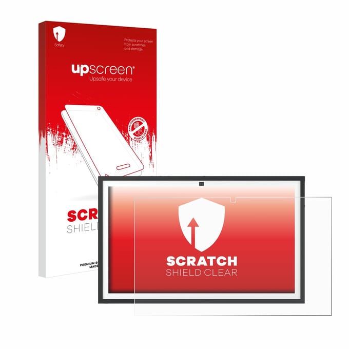 upscreen - Screenprotector voor Echo Show 21 - Folie Beschermfolie transparant