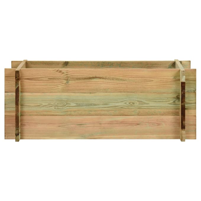 vidaXL - Plantenbak - 80 - cm - geïmpregneerd - grenenhout