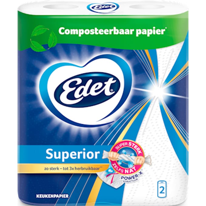 EDET Superior keukenpapier 8x2