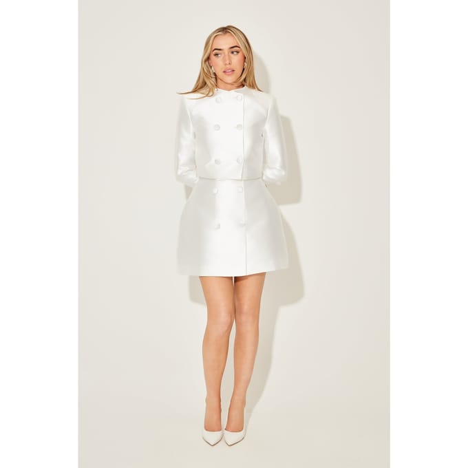 Odd Muse Satin Jacket White Taglia: S | Giacche corte Outlet | Donna | Bianco