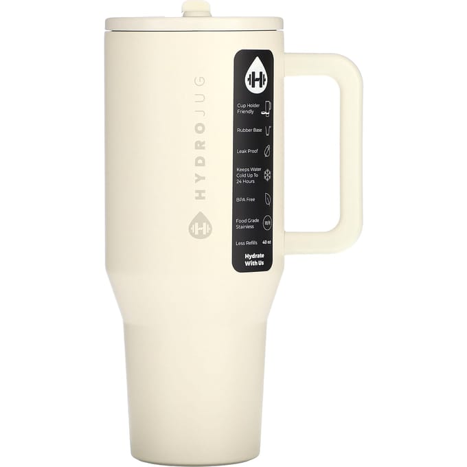 Gobelet quotidien, Crème, 40 oz white
