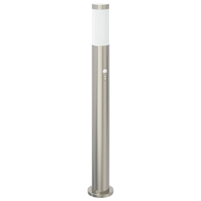 vidaXL Bolderverlichting met sensor 80 cm RVS IP44