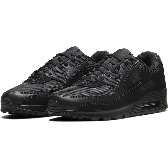 Nike Air Max 90 Sneakers Heren - Zwart - Maat 42 - Mesh/Synthetisch