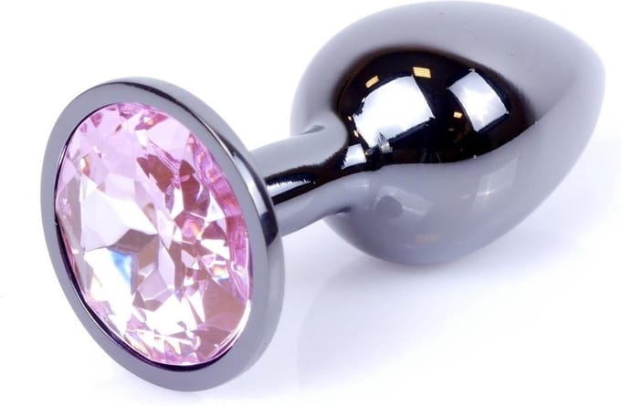 Power Escorts - Plug - Dark Zilver - Anaal - Roze