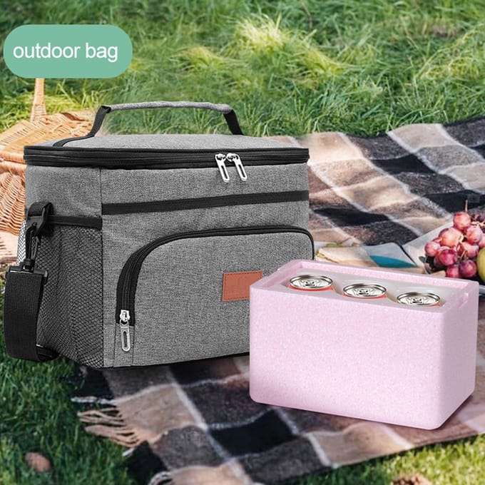 16L grote capaciteit lekvrije lunchtas thermische grote picknick koel en warm geïsoleerd pak buiten