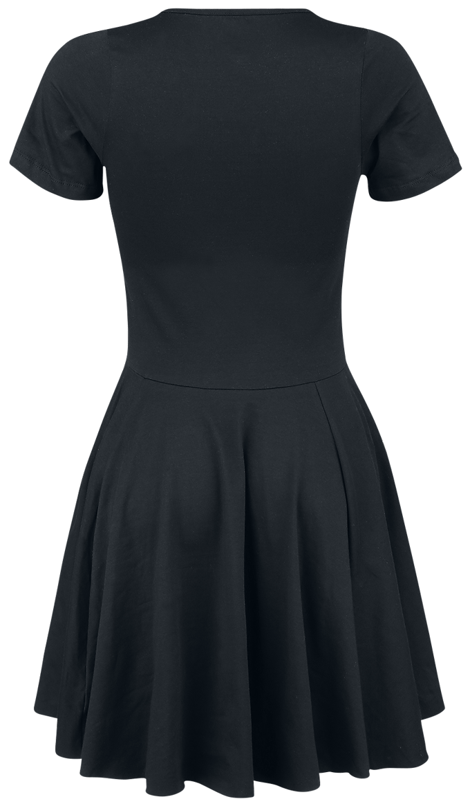 Outer Vision Midi-jurk - Triana - L tot XL - voor Vrouwen - zwart