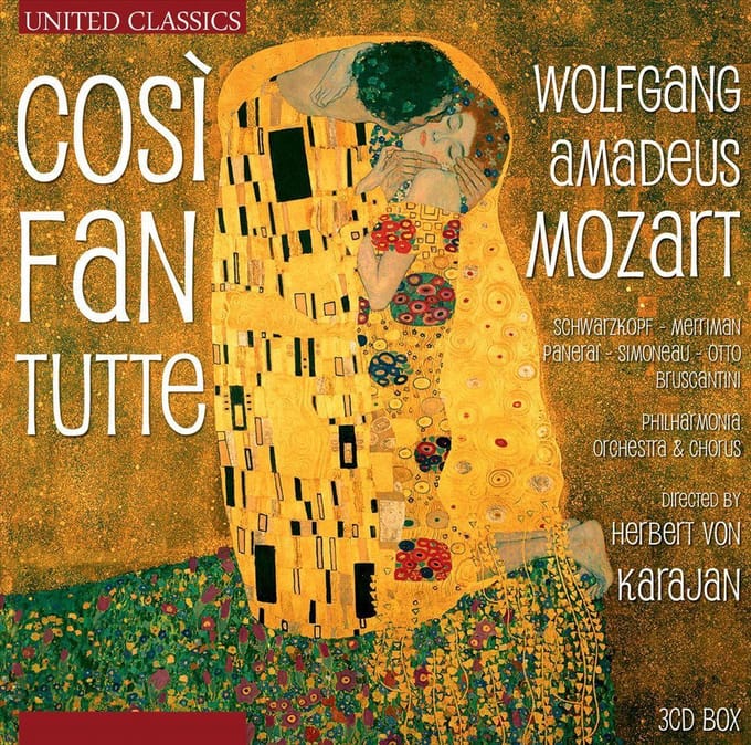 Philharmonia Orchestra & Chorus, Herbert Von Karajan - Mozart: Cosi Fan Tutte (3 CD)