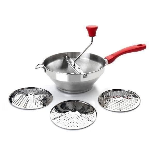 IBILI Rijstpers RVS - 3 schijven - 24 cm