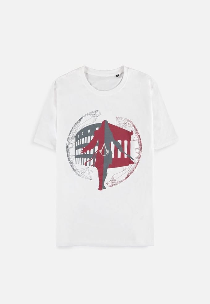 Assassin's Creed - Legacy Saga Heren T-shirt - M - Wit