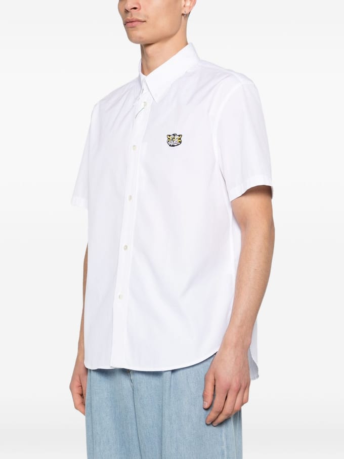 Kenzo shirt tijger kam man wit
