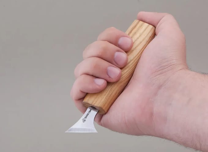 Beavercraft Small Geometric Carving Knife