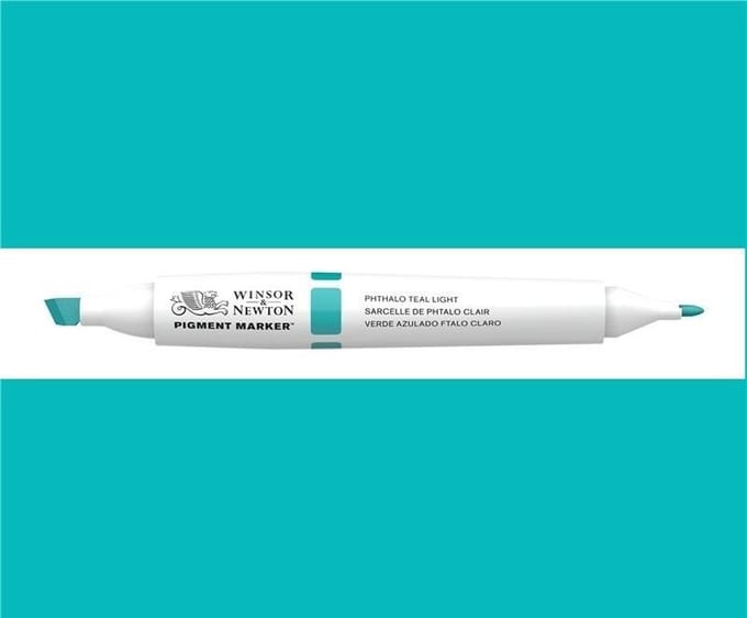 Winsor & Newton Pigment Marker Phthalo Teal Light 0202/067
