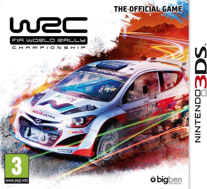 WRC, FIA World Rally Championship - 2DS + 3DS