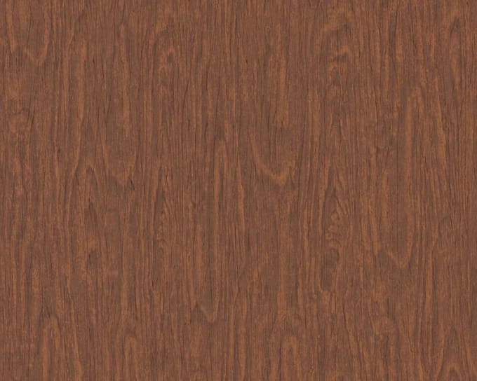 HOUTMOTIEF BEHANG - Bruin Oranje Rood - Industrieel behang - AS Creation Versace 4