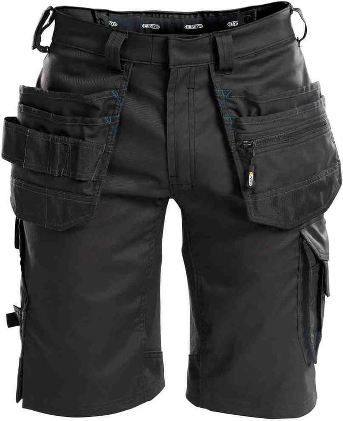 Dassy Trix Holsterzakkenshort met stretch 250083 - Zwart - 67