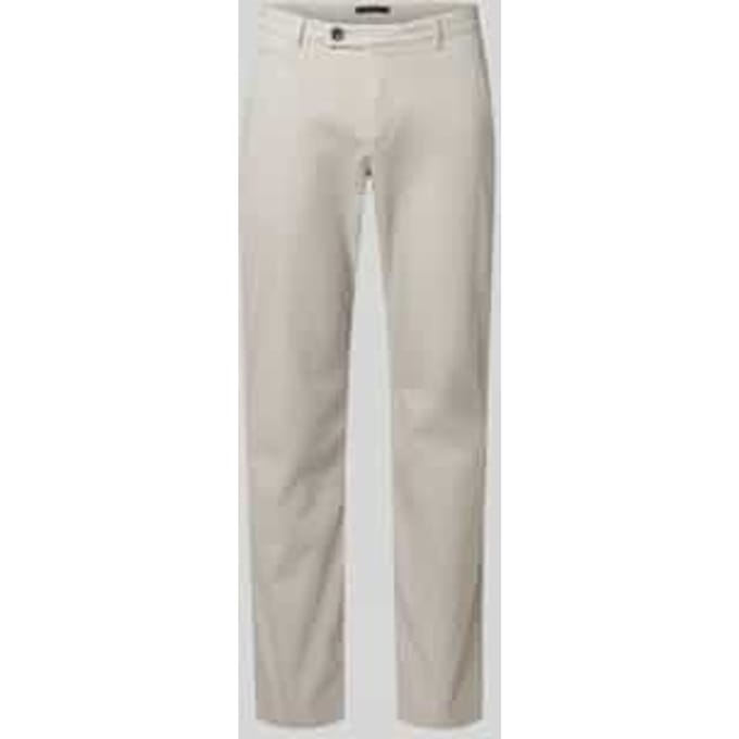 regular fit chino met achterzakken