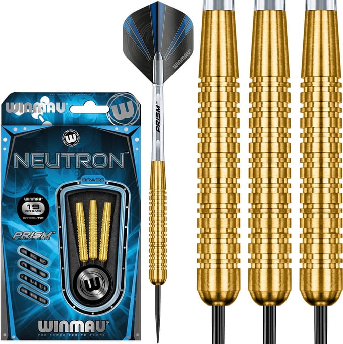 Winmau Neutron 1 Brass - Dartpijlen