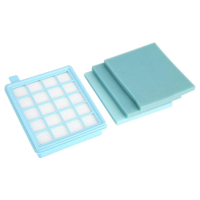 Uitlaatfilter Net 3 stuks Sponzen voor Philips Stofzuiger FC8471/8630/9322 blue