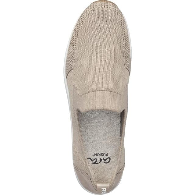ara - 1254042 LISSABON 4.0 - Instappers - Kleur: Taupe - Maat: 39