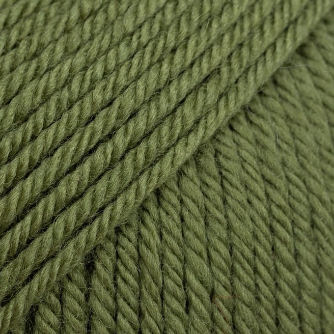 DROPS Daisy Uni Colour - 17 mosgroen - Merino Garen