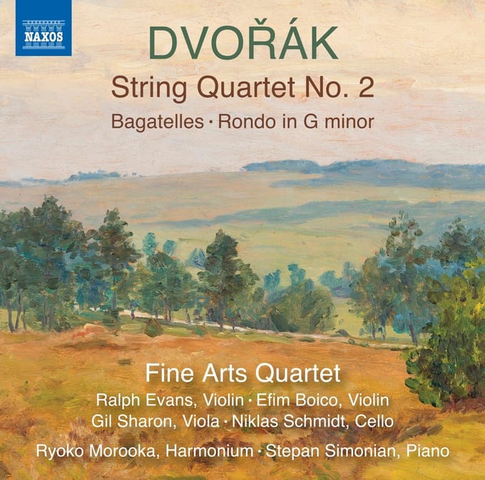 The Fine Arts Quartet, Stepan Simonian, Ryoko Morook - Dvořák: String Quartet No. 2 | Bagatelles | Rondo In G Minor (CD)