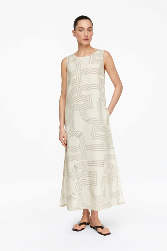 Comma  Dresses Offwhite Taglia: 32 | Maxi abiti Outlet | Donna | Bianco