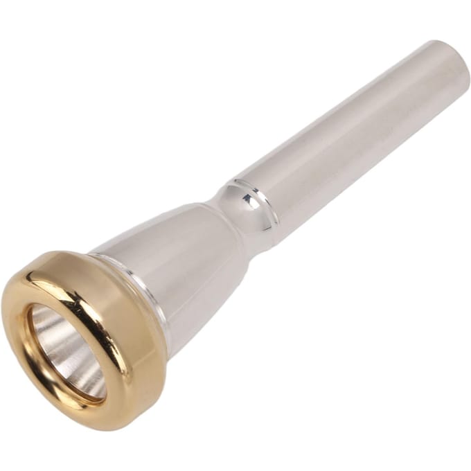 Trompet Mondstuk Set Gepolijst Metaal Trompetten Onderdeel 3C 3B 2C 2B Muziekinstrument Accessoires voor white