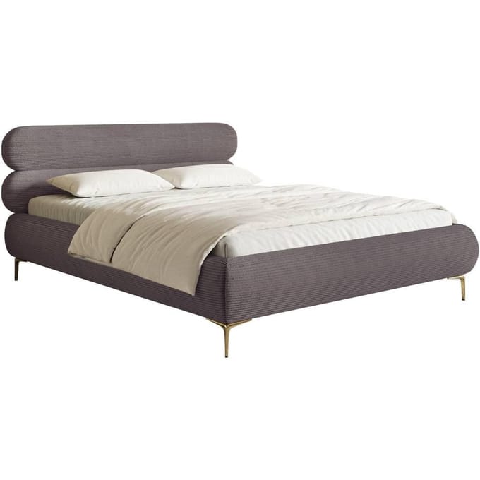 Bedframe Comella 180 x 200 cm ribstof | NADUVI Collection