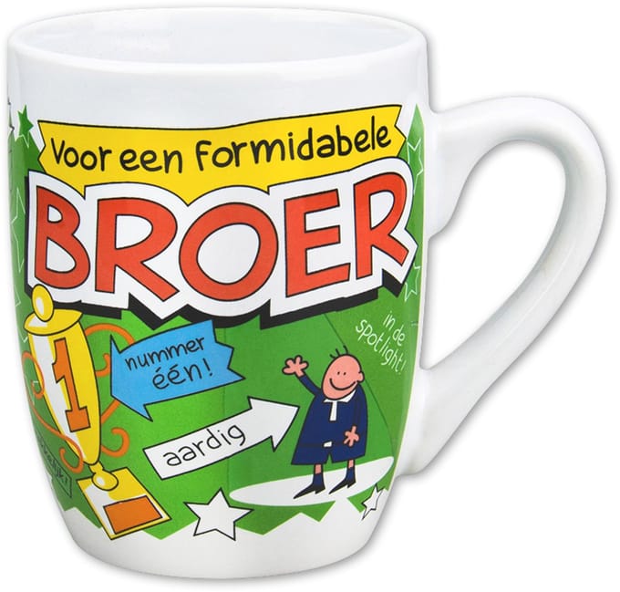 Cartoonmok Broer - 300 ml