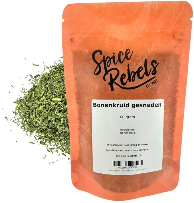 Spice Rebels - Bonenkruid gesneden - zak 45 gram