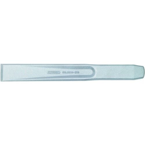 KS Tools Platte beitel, ovaal, 250 x 31 mm, zilver 156.0694