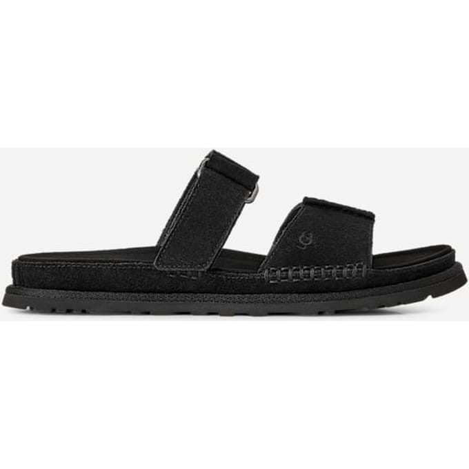 UGG GOLDENGAZE SLIDE, 1178590-BLK, Female Flip Flops, Clogs, Black