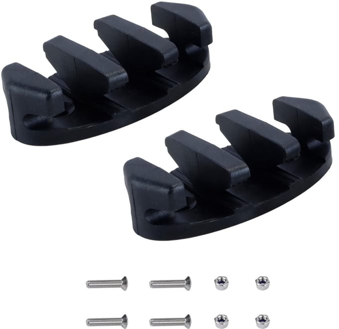 Dailygoods - 2 Sets Nylon Bootankerklemmen voor Kajaks en Boten
