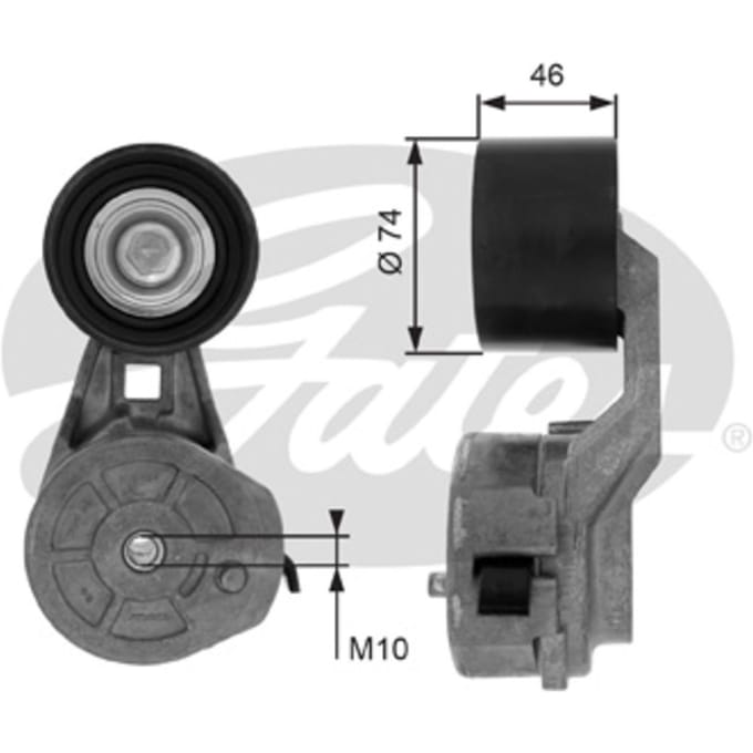 Riemspanner, V-riem FleetRunner GATES T38602