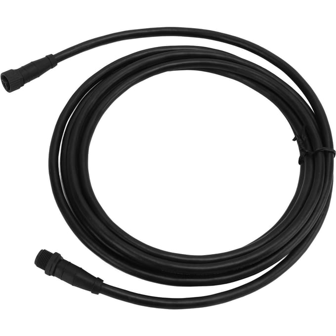 Backbone Kabel Mannelijk Vrouwelijk Connector 5 Pins M12 IP67 Waterdicht 3 Meter voor NMEA 2000 Netwerk black