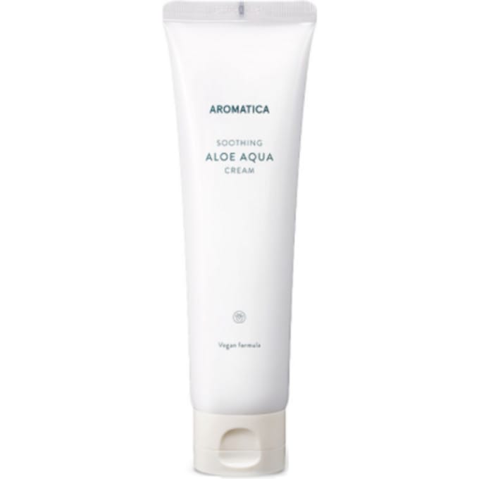 [AROMATICA] Verzachtende Aloë Aqua Crème 150ml white